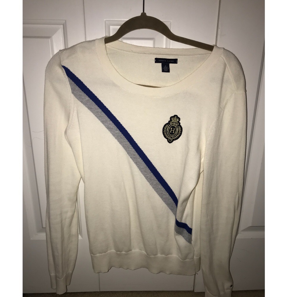 Tommy hilfiger white sweater